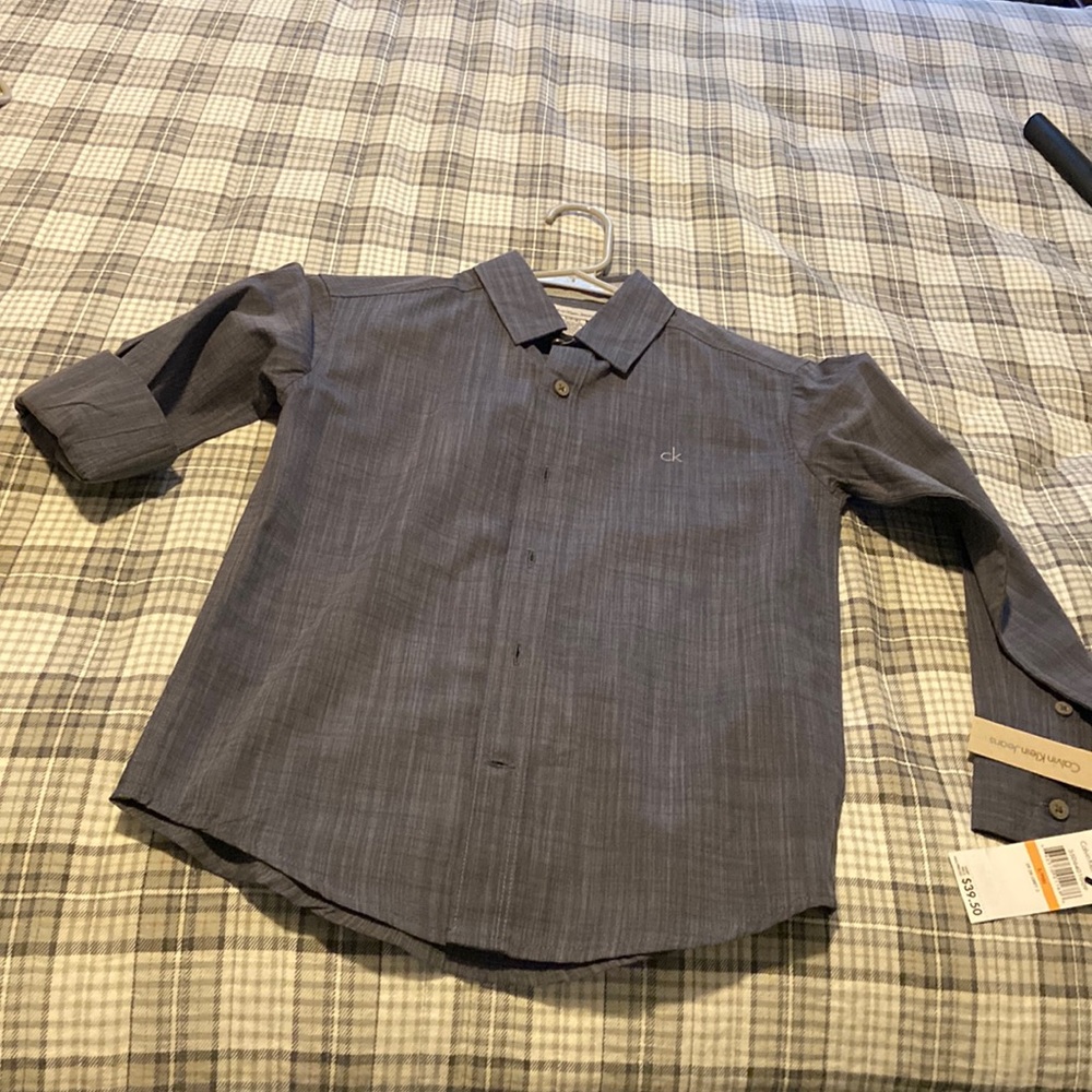 Boys button down shirt NWT